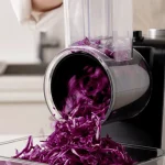 전동채칼 다기능 야채 커터 슬라이서 무 감자 당근 파 마늘 양배추