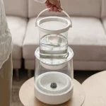 [99.9% 완벽살균] 4L 무드등 가열식 가습기 / 분리세척 가능 - 이미지 5