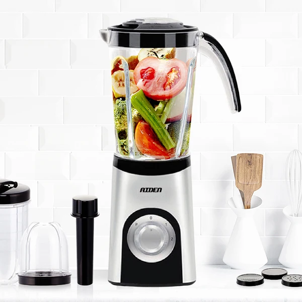 kf-S8707063a65b24473b3d85b03010e4ede7 에이든 홈푸드 다용도 미니 믹서기 1L 쥬스 이유식 텀블러 믹서 블렌더 - 이미지 1